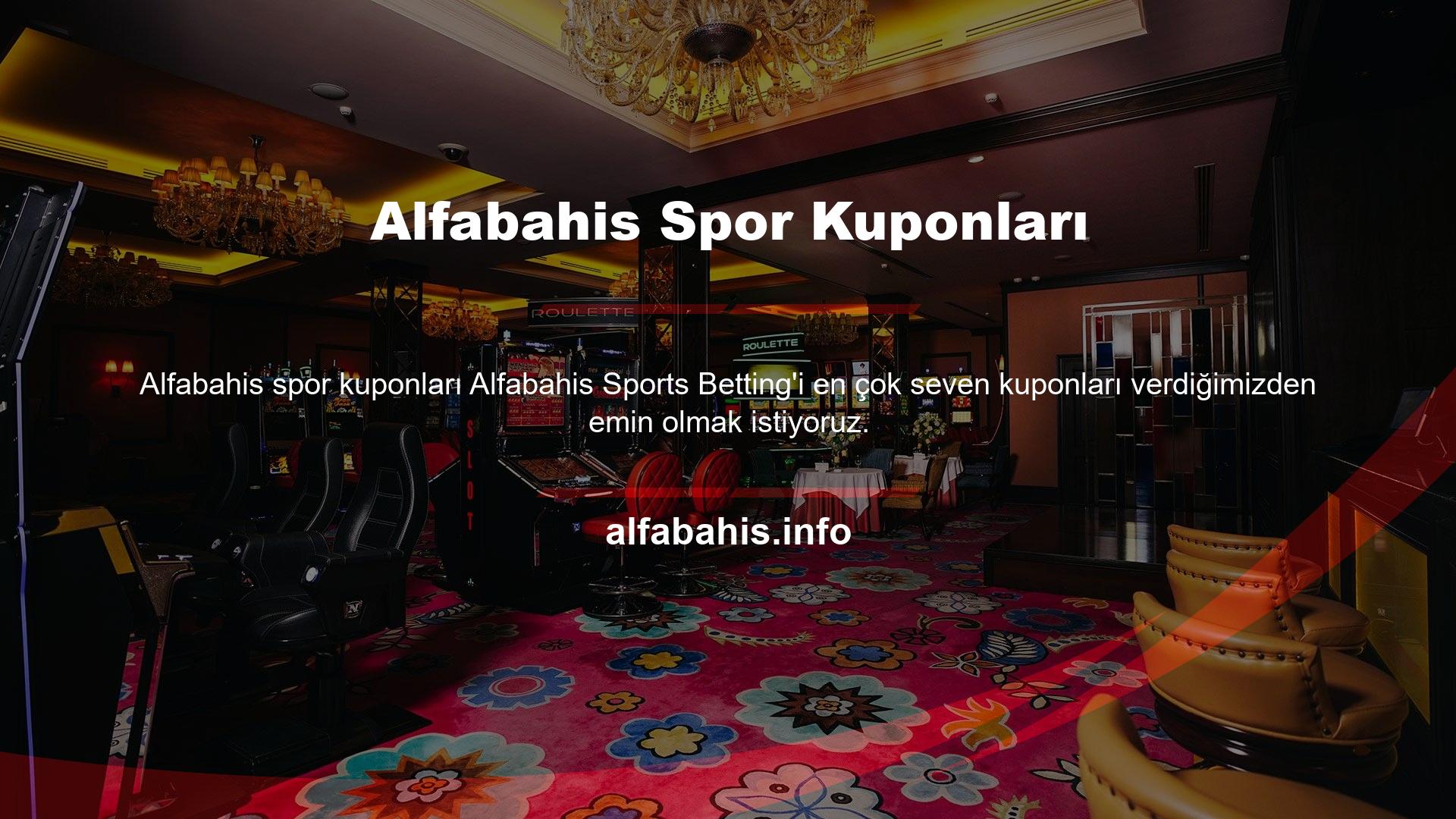 Ayrıca, bu kuponların Alfabahis farkı ile birlikte gelen bonusa nasıl bağlı olduğunu da söyleyeceğiz