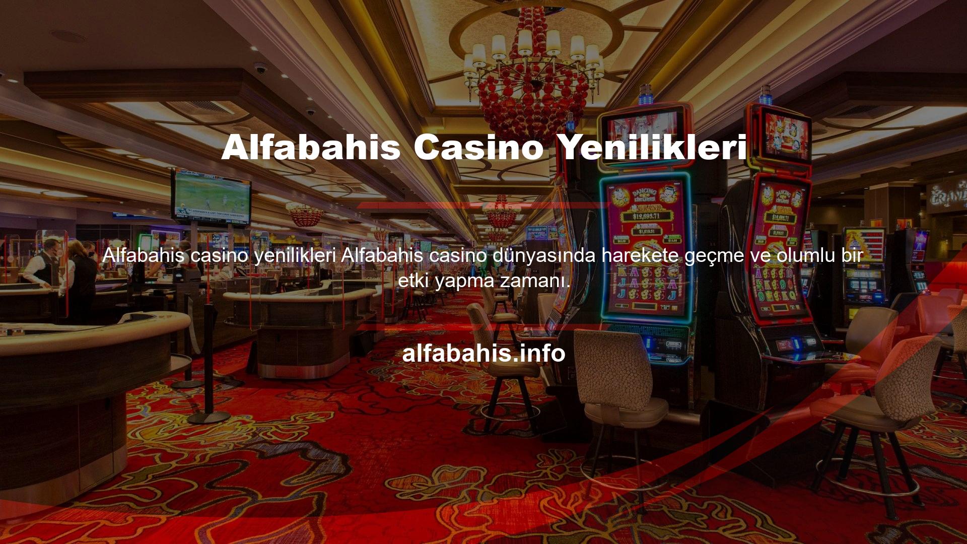 Alfabahis casino oyunları ve kazanma nasıl oynanır